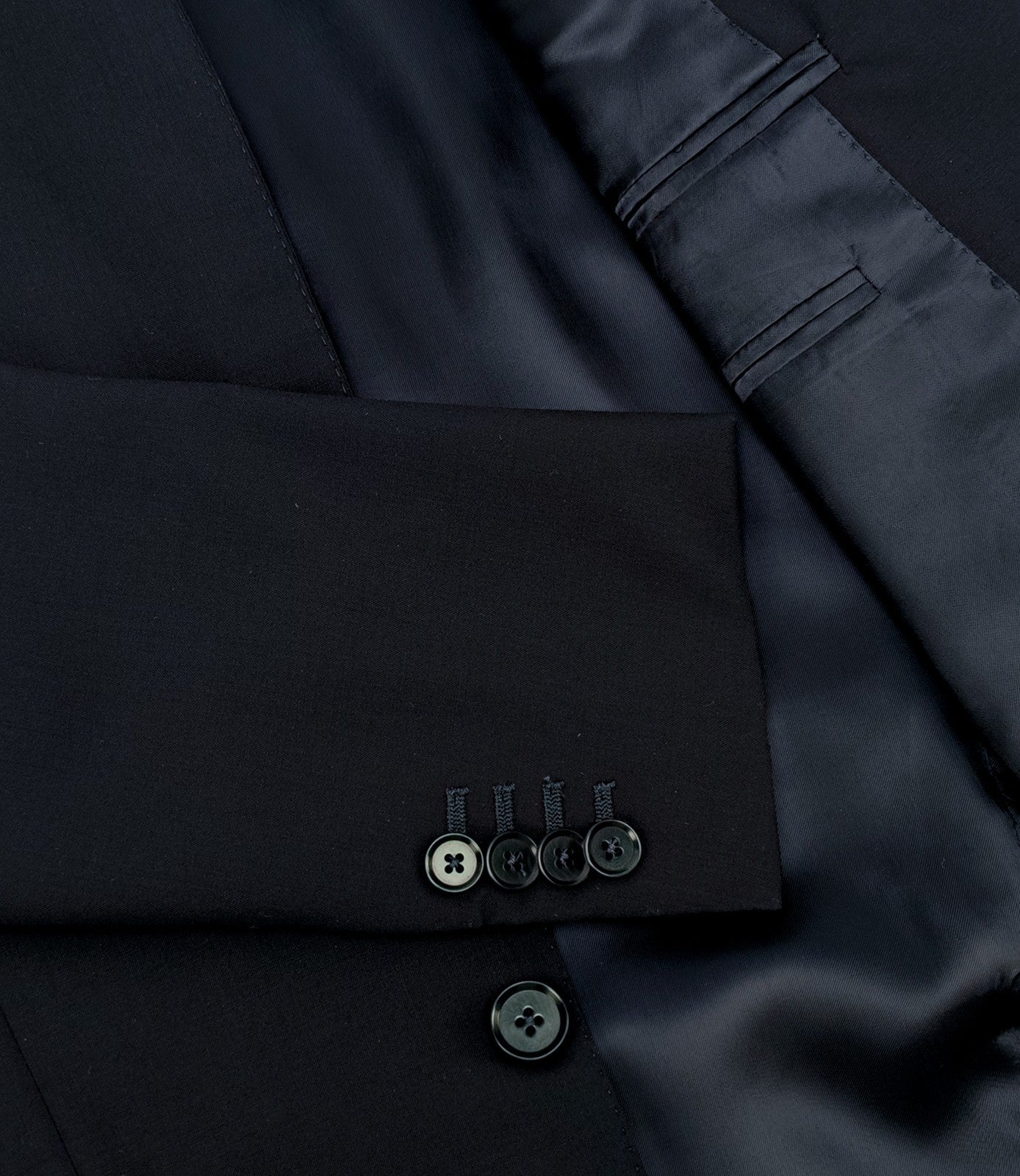 $5700 ISAIA NAPOLI Blue Midnight Hand-Sewn Jacket Sport Coat Fine Wool