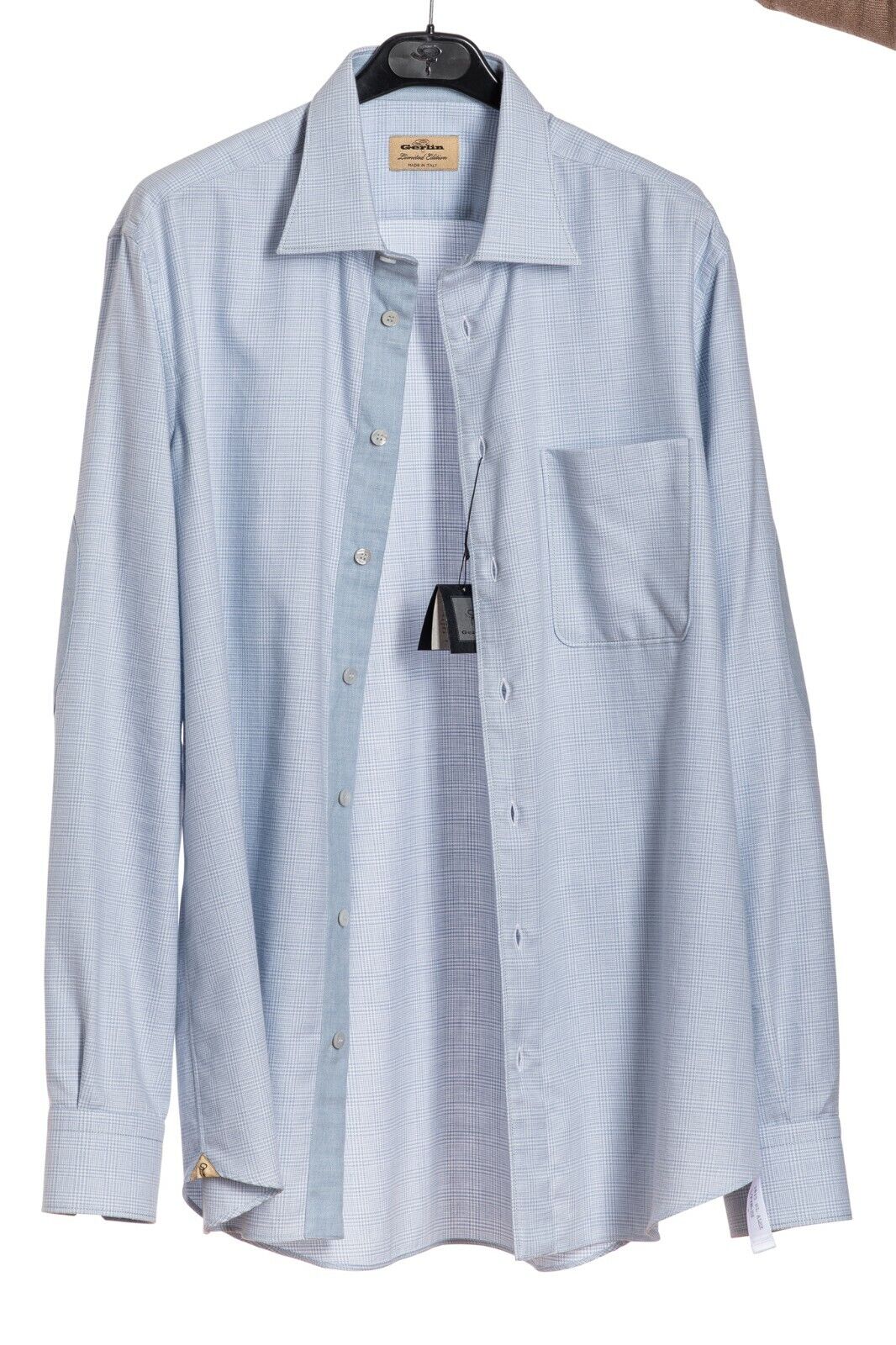 850$ GERLIN Limited Edition Shirt Cotton / ALUMO Cashmere 16-41 ZILLI