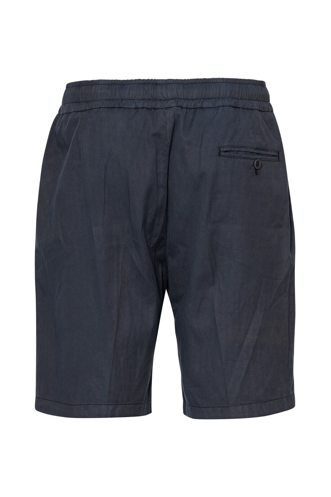 650$ ISAIA NAPOLI Blue Drawstring Sport Short Pant Cotton Blend