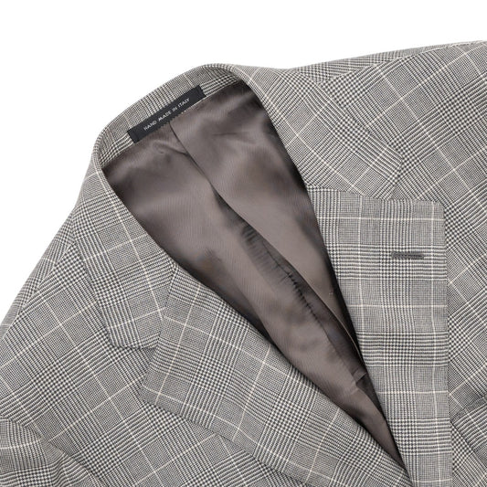 2200$ RAFFAELE CARUSO Gray 3/2 Roll Sport Coat 100% Cashmere 42 US / 52 IT