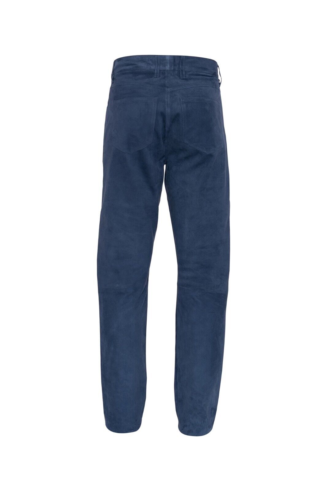 1800$ ISAIA NAPOLI Blue 5 Pockets Trousers Pant Extra Soft Lambskin