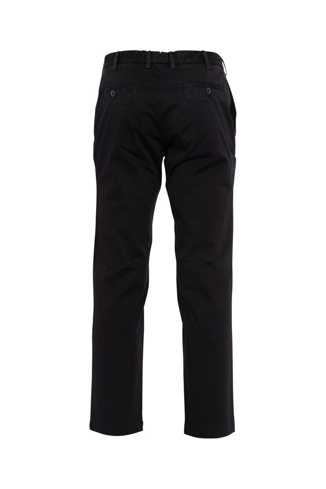 690$ ISAIA NAPOLI Blue Navy Cargo Trousers Pant Gabardine Cotton 32 US / 48 EU
