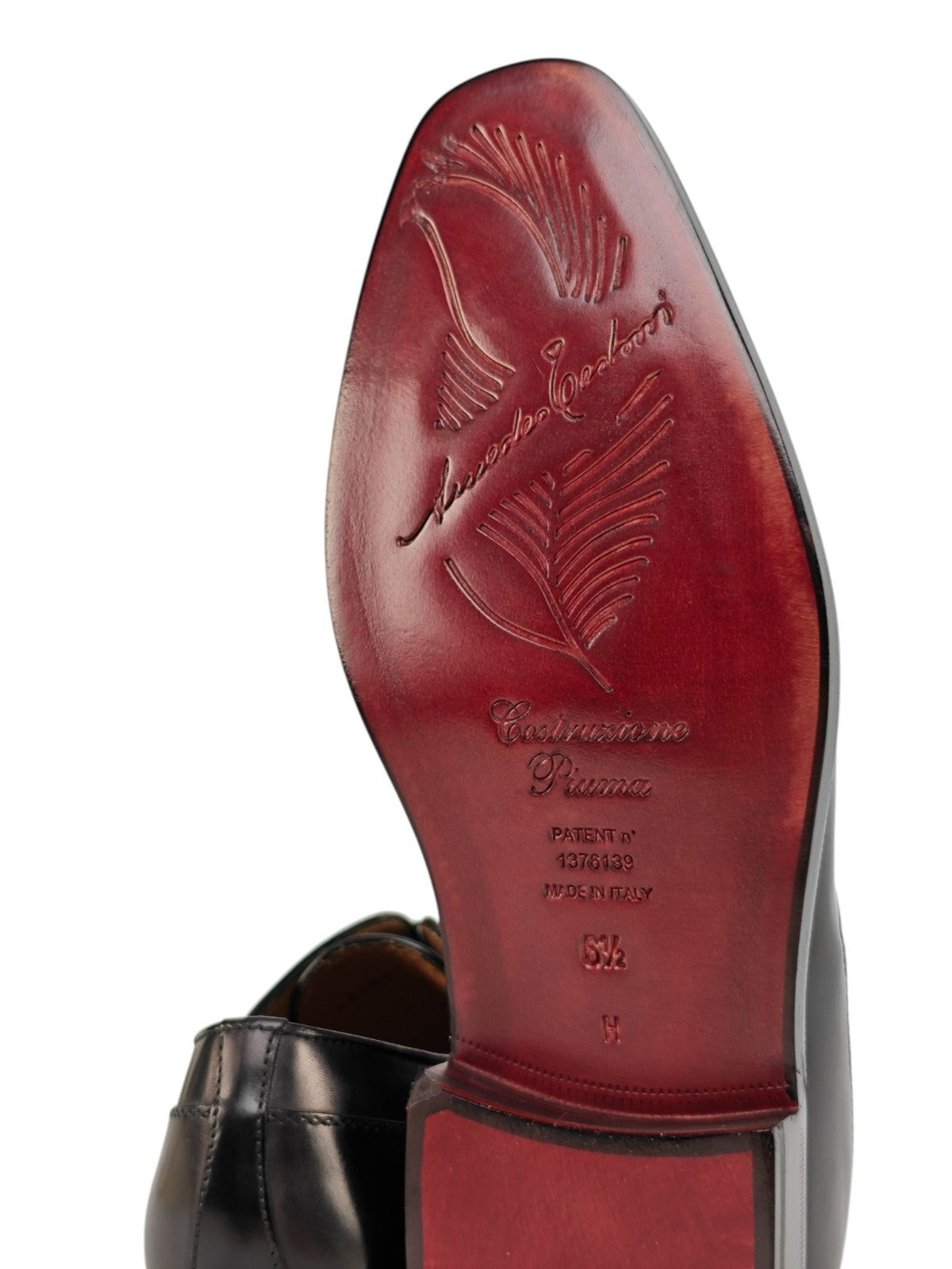 1400$ TESTONI " Valdobbiadene " PIUMA Oxford Shoes Calf 6.5 UK 7.5 US 40.5 IT