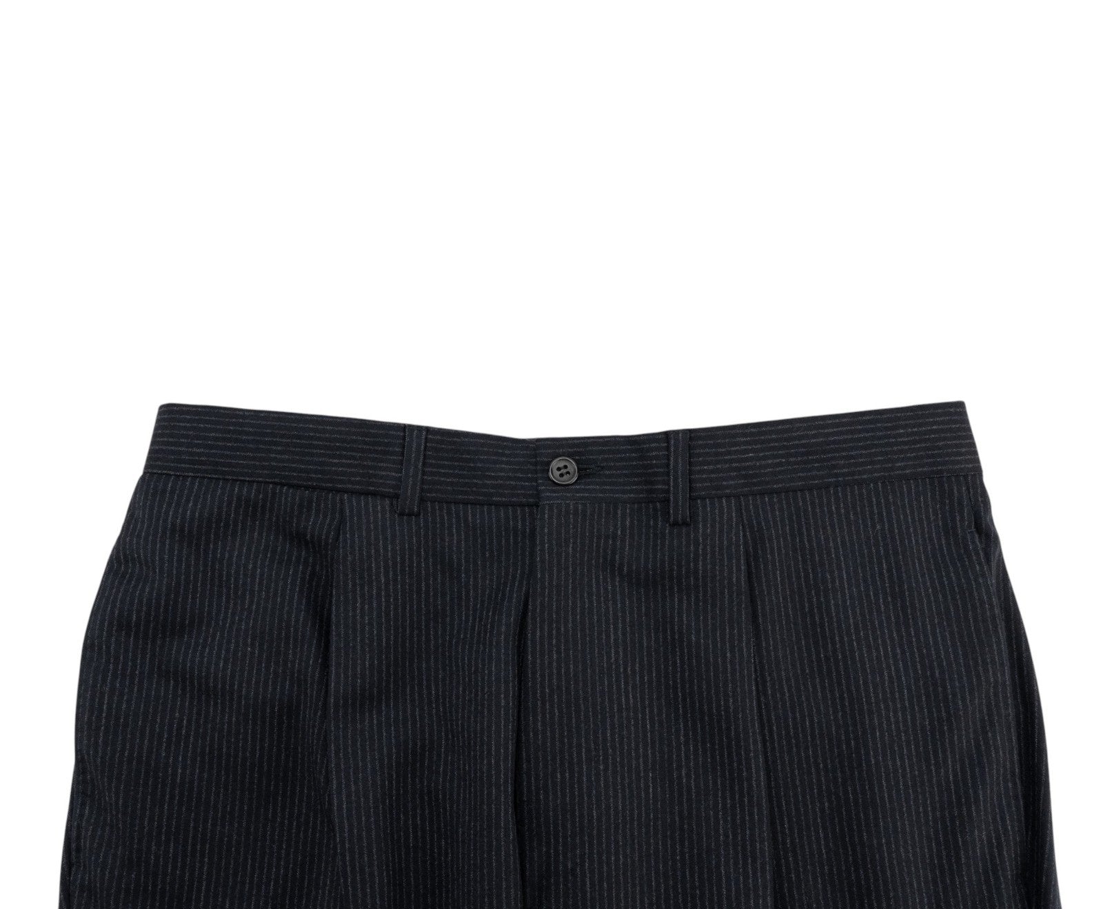 2900$ SARTORIO NAPOLI by KITON Blue Suit Wool 120's Pinstripe 42 US / 52 IT