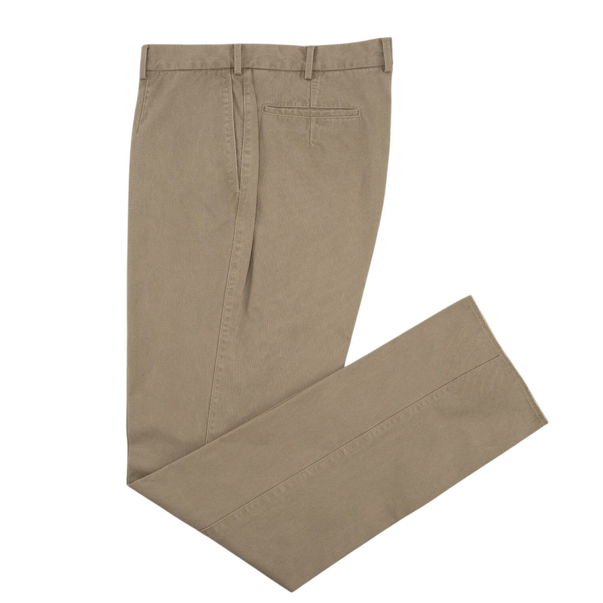 700$ BURBERRY Beige Chino Pant Twill Cotton Regular Loose Fit 42 US 58 EU