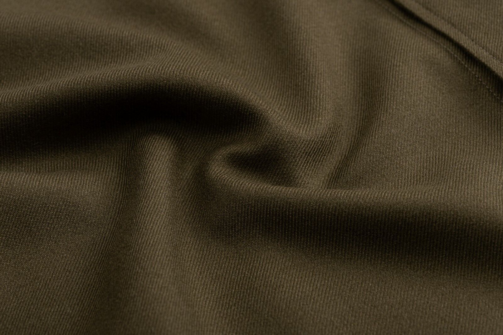$1600 CARUSO Overshirt Shirt Casual Jacket 100% Cashmere Green Olive Relaxed Fit