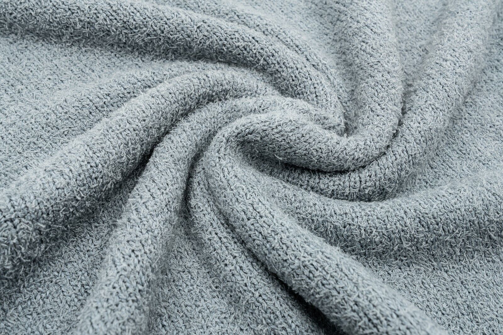 1600$ ISAIA NAPOLI "Vesuvio" Light Blue Sweater Mock-Neck Cashmere / Silk Size M
