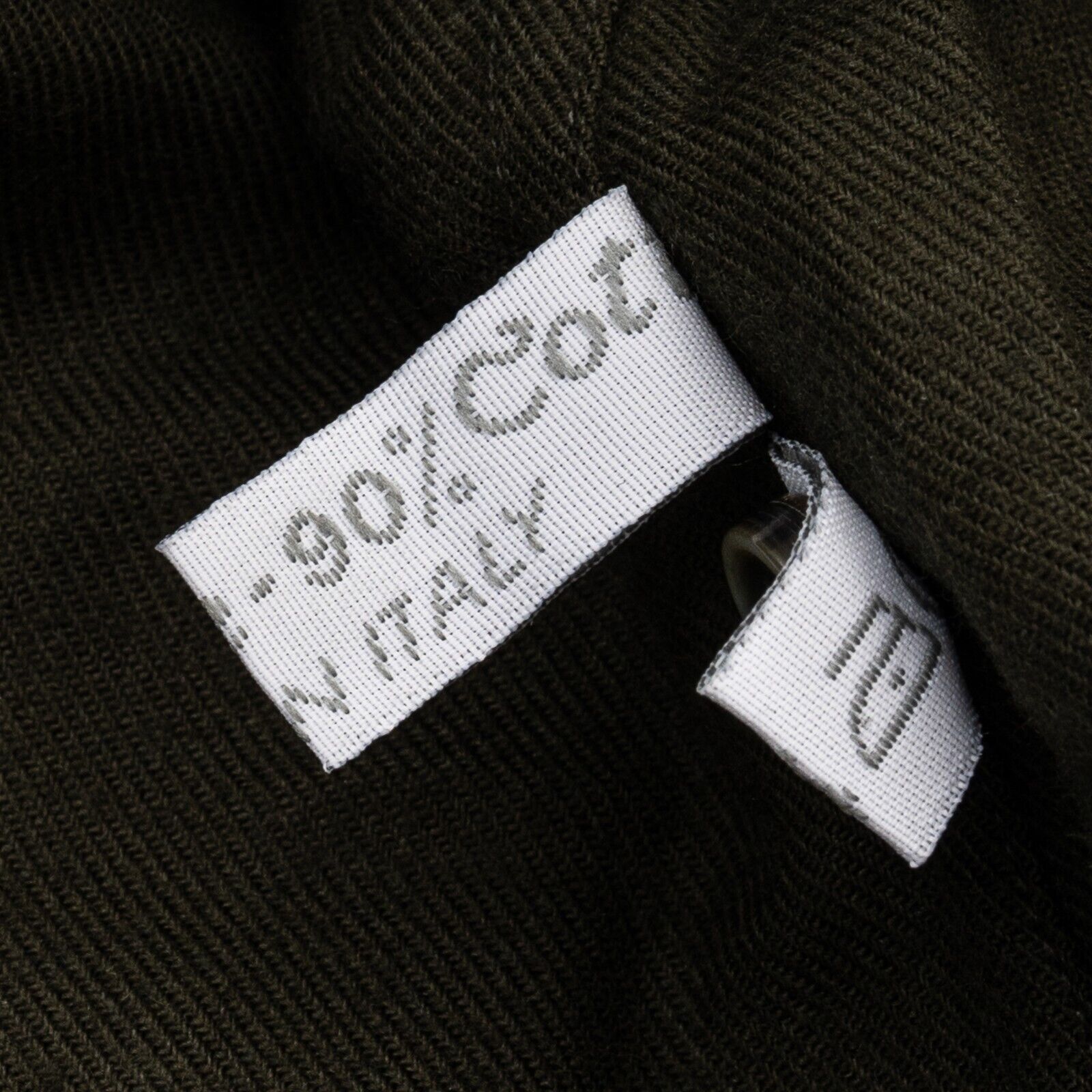 1400$ LUXURY MAROL BOLOGNA Solid Shirt Green Cashmere / Cotton 15.5 - 39