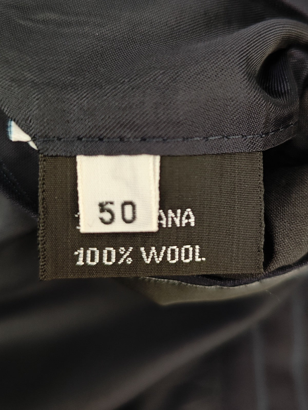 2800$ SARTORIO NAPOLI by KITON Blue Handmade Suit Wool Pinstripe 40 US 50 IT