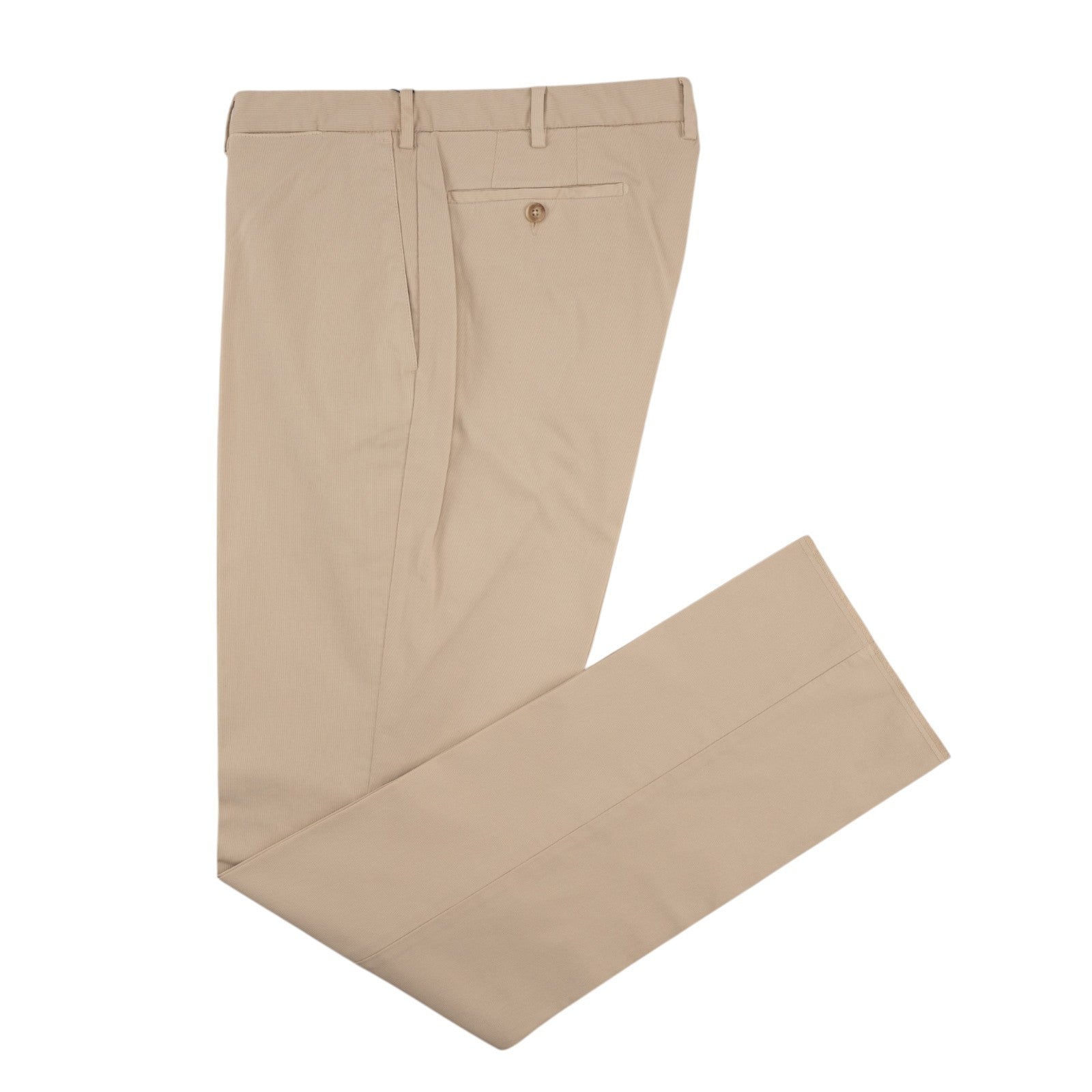 700$ BURBERRY LONDON Beige Chino Pant Twill Cotton Slim Fit 42 US / 58 EU