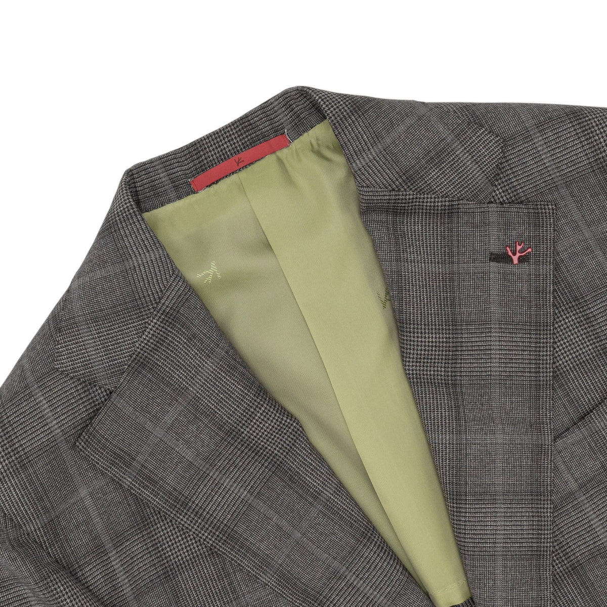 $6600 ISAIA NAPOLI "Marechiaro" Gray Suit Fine Wool 4 Season 38 US / 48 EU 8R