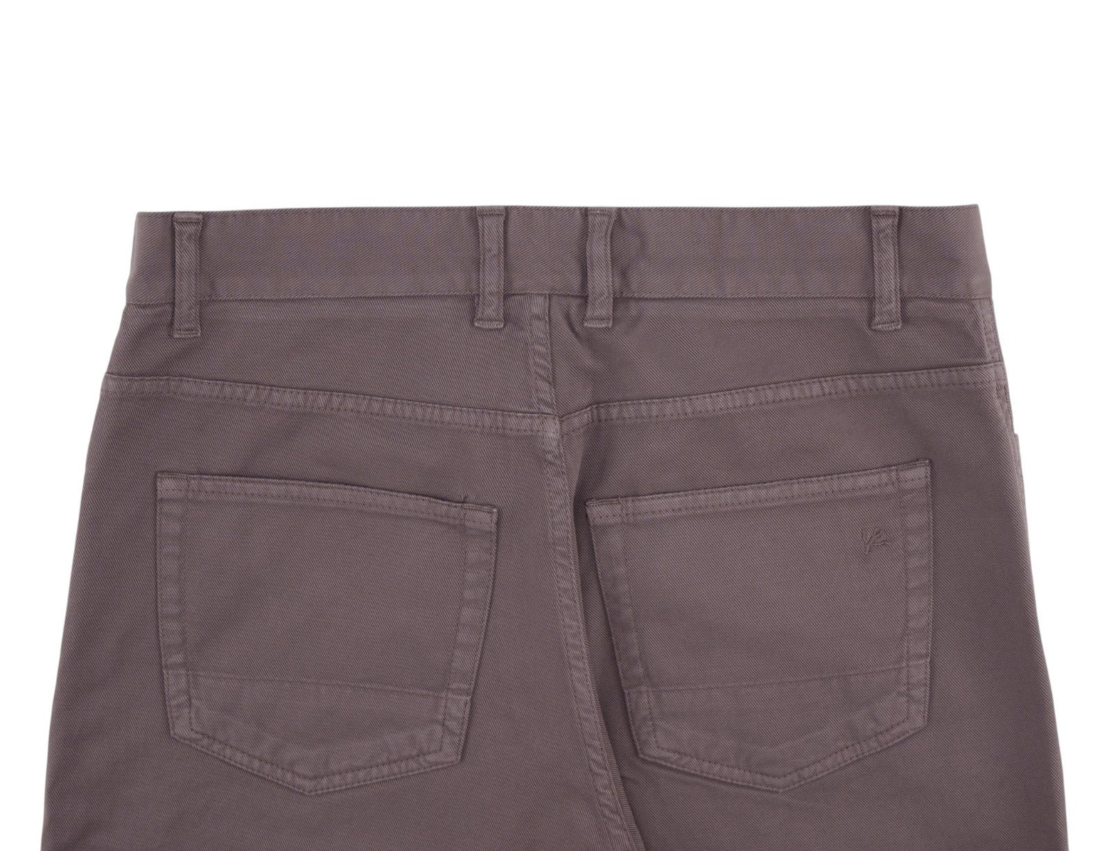 725$ ISAIA NAPOLI Plum 5 Pocket Jeans Trouse Denim Cotton Slim 32 US / 48 EU
