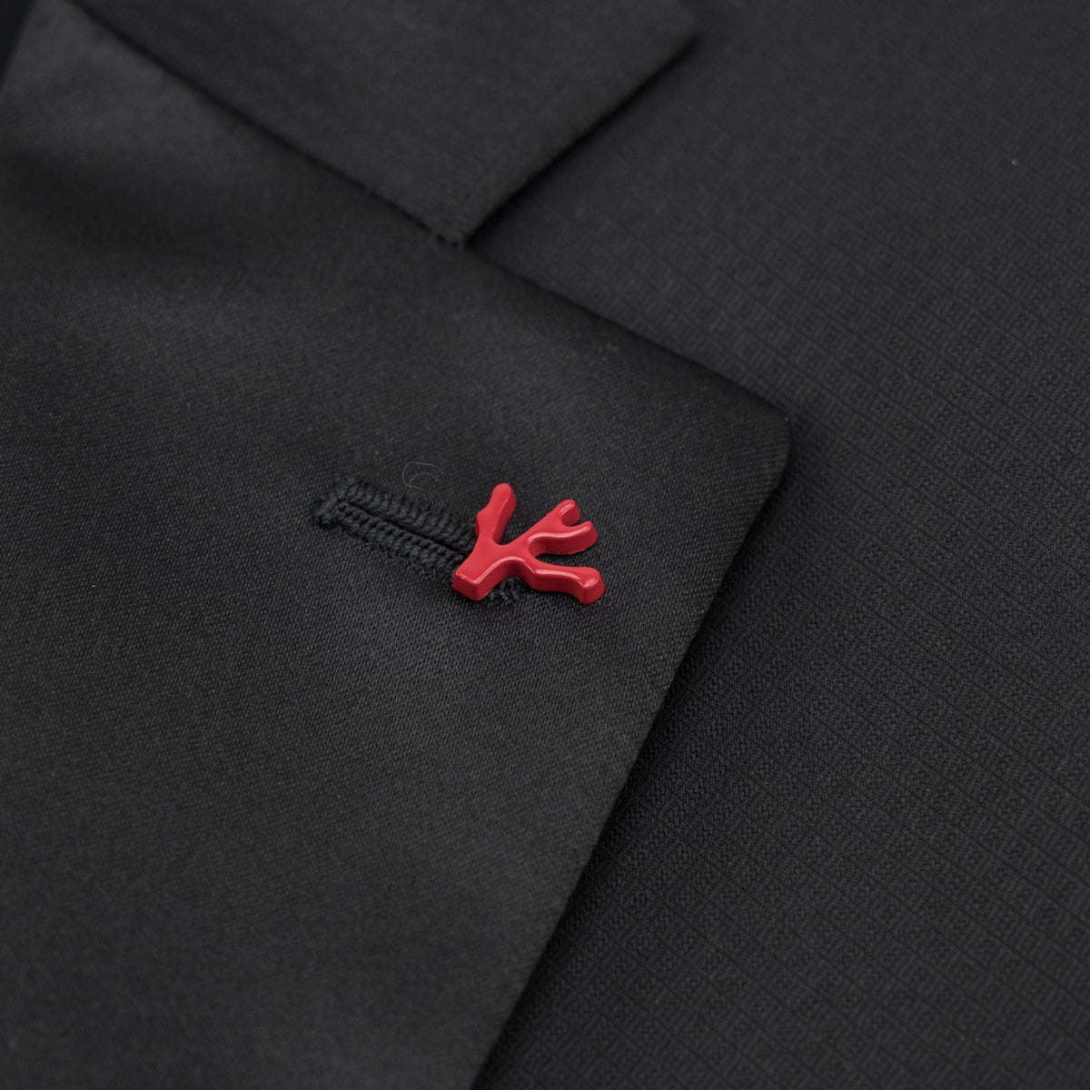 $7120 ISAIA NAPOLI "Gregorio" Black Tuxedo Suit Fine Wool 44 US / 54 EU 8C