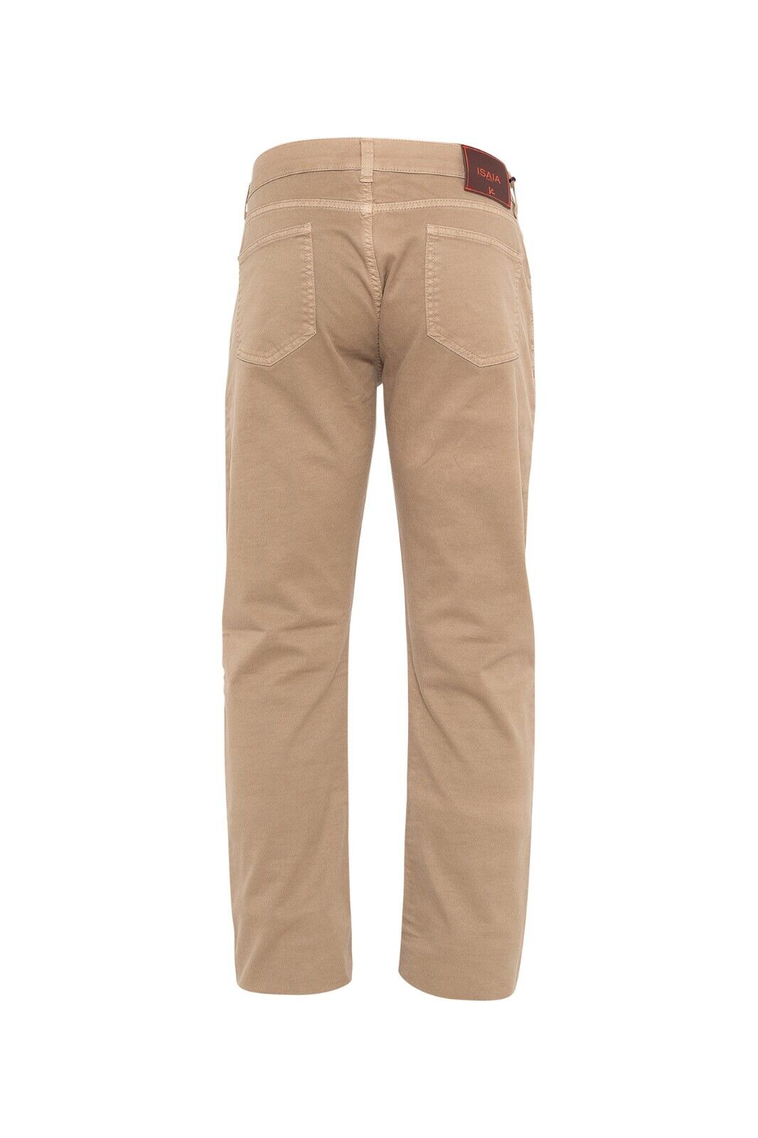 690$ ISAIA NAPOLI Dark Beige 5 Pockets Jeans Pant Cotton 38 US / 54 EU Slim