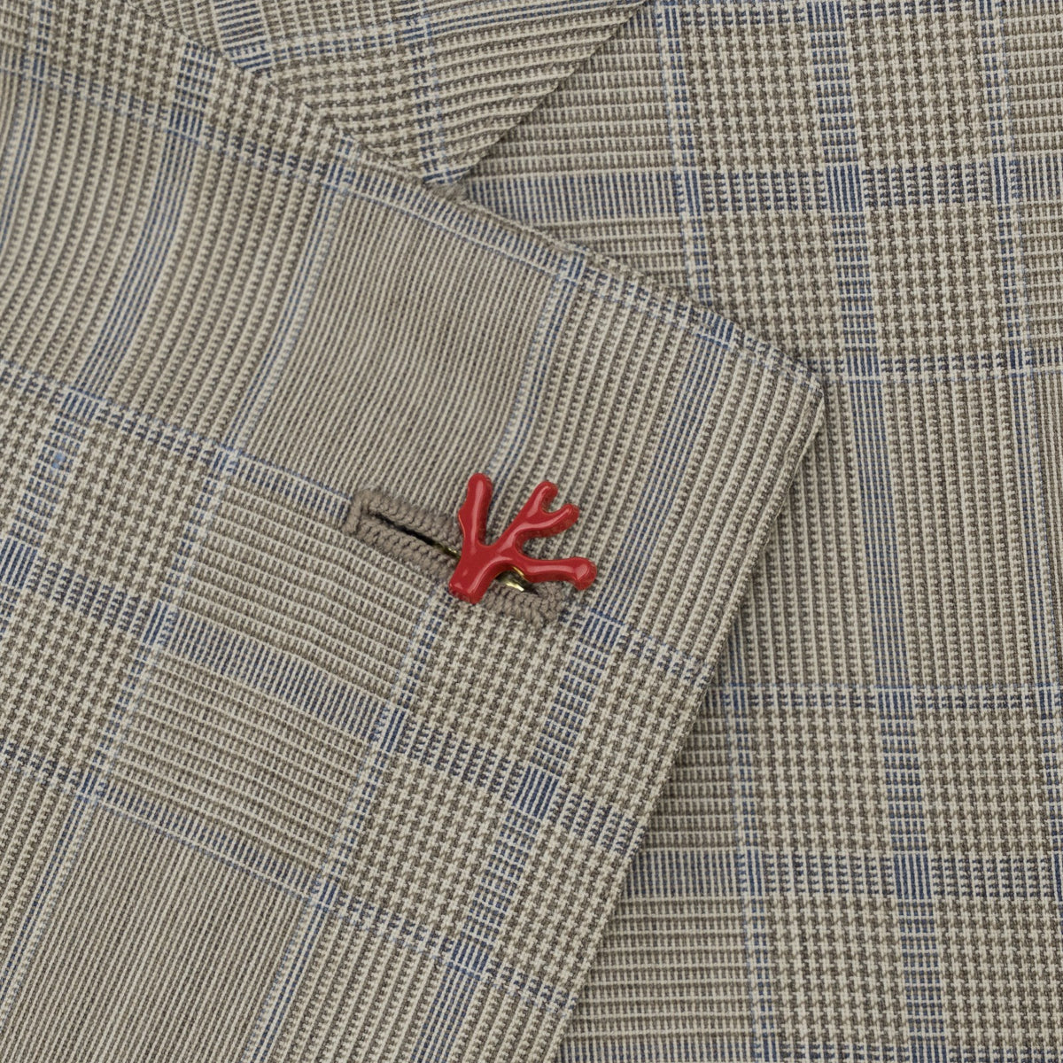 $6700 ISAIA "Gregorio" Light Beige Suit Fine Wool / Silk 38 US / 48 EU 8R