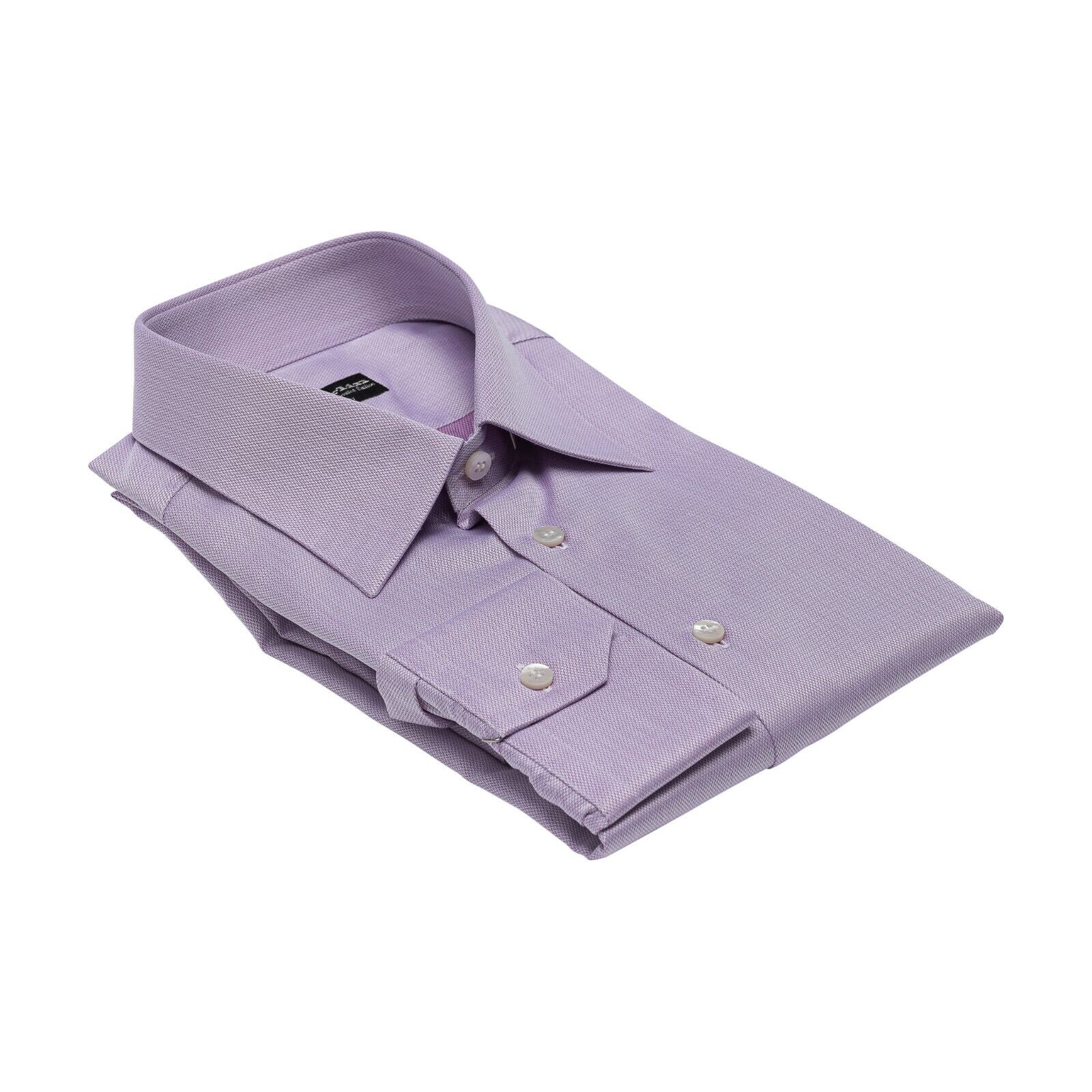 690$ ITALIAN LUXURY GERLIN Shirt Pink Jacquard Cotton  1E ZILLI