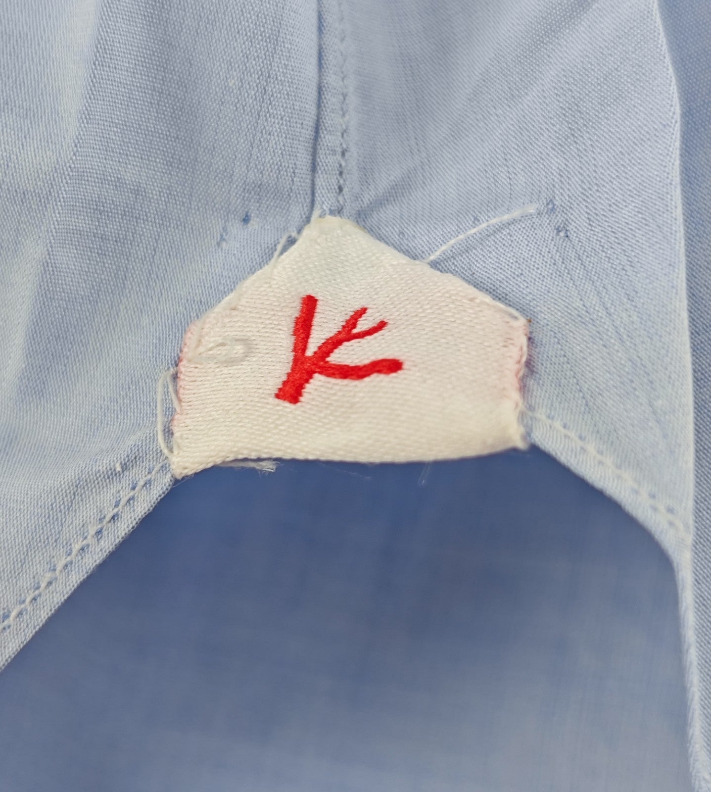 780$ ISAIA "Mix" Dress Shirt Light Blue Solid Lightwheight Cotton 16.5 - 42
