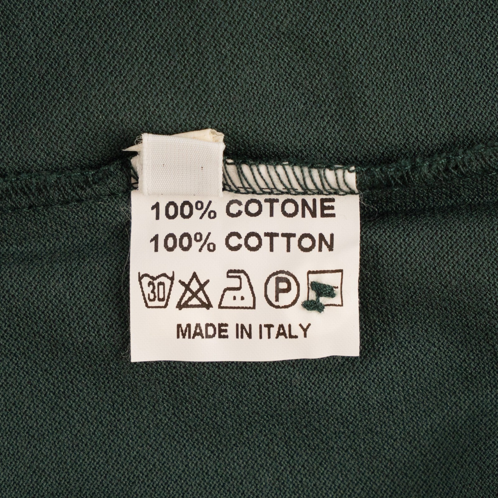400$ FEDELI Green Forest Polo Cotton Pique Pocket 36 US / 46 IT