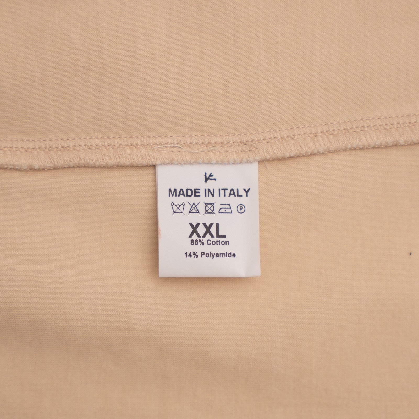 $1850 ISAIA NAPOLI Ivory Full Zip Track Jacket Jogging Jersey Cotton XXL