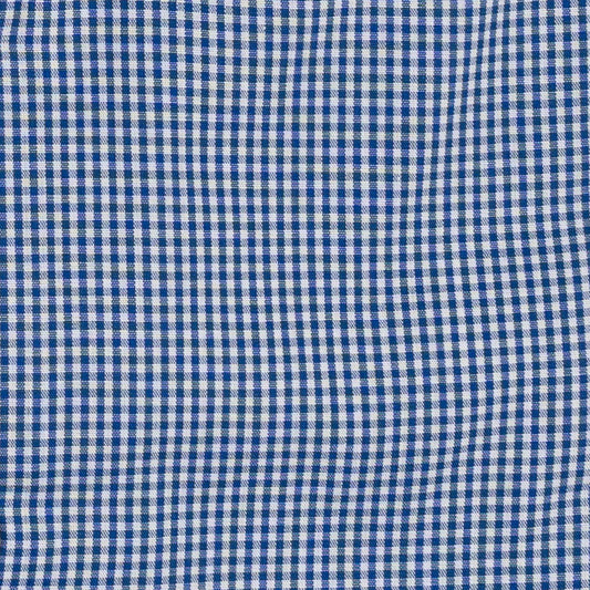 670$ RUBINACCI NAPOLI "Wall Street" White / Blue Hand-Sewn Dress Shirt Cotton