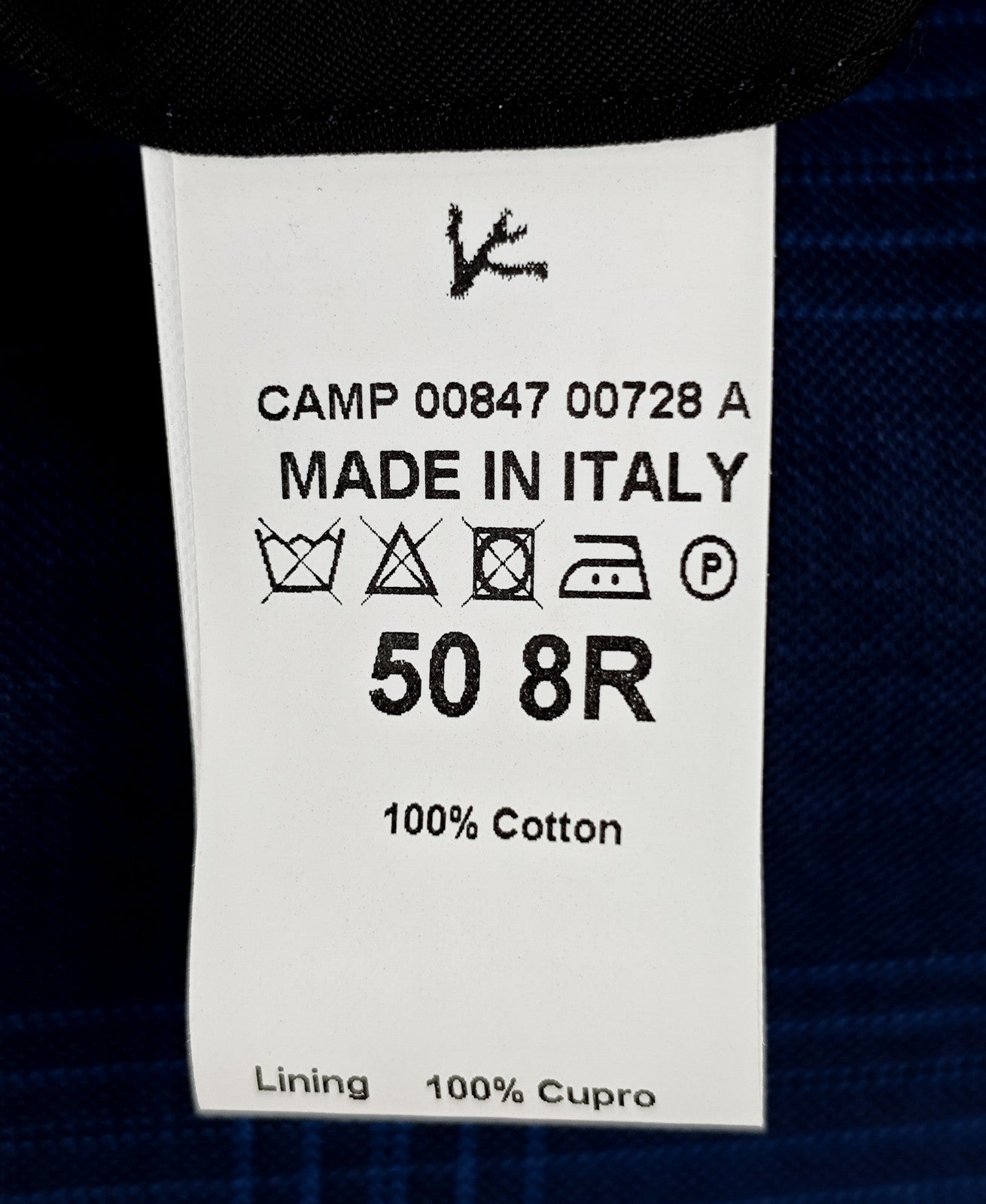 $4900 ISAIA NAPOLI "Capri" Blue Sport Coat Sea Cotton Island 40 US / 50 EU 8R