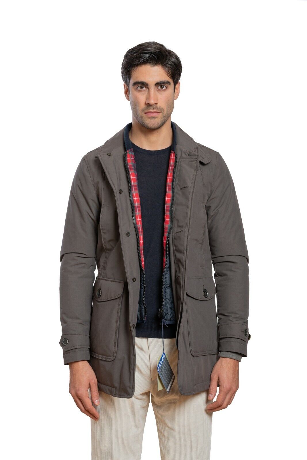 BARACUTA Winter Travel Jacket BARAPEL THERMORE Insulation Waterproof Slim Fit