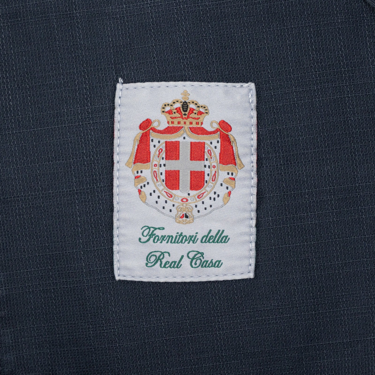 415$ LUIGI BORRELLI NAPOLI Dark Blue Denim 5 Pockets Jeans 36 US / 50 EU