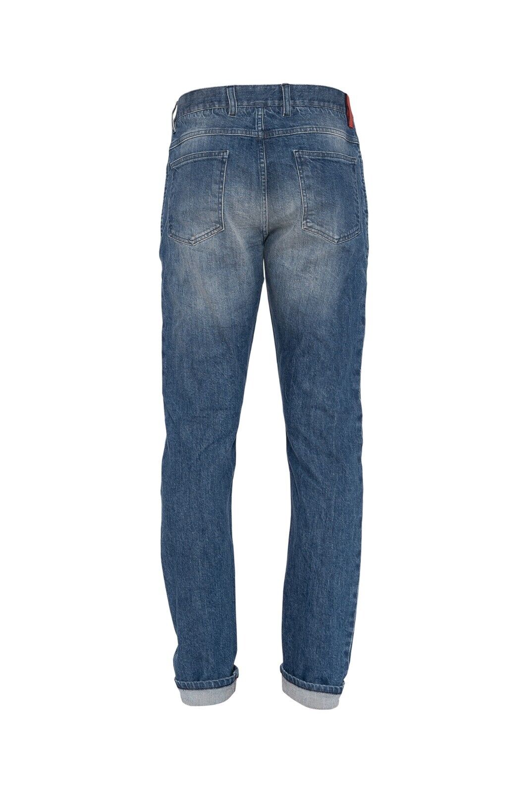 690$ ISAIA NAPOLI Blue Denim Jeans Trousers Pant Cotton 34 US / 50 EU