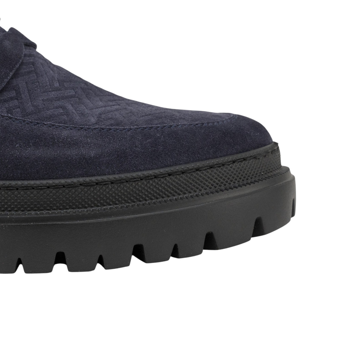 1050$ TESTONI "Mantova" Penny Loafer Sneaker Suede Blue Navy 8 UK / 9 US / 42 IT