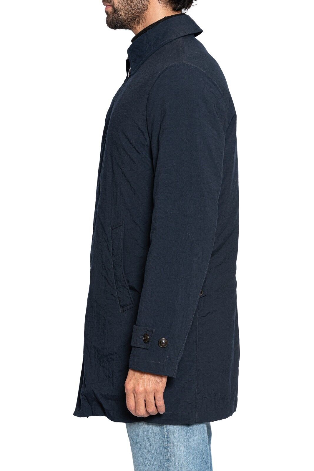 750$ MI.DA TOKYO-FIRENZE Trench Coat Japan Fabric Water Repellent 38 US / 48 EU