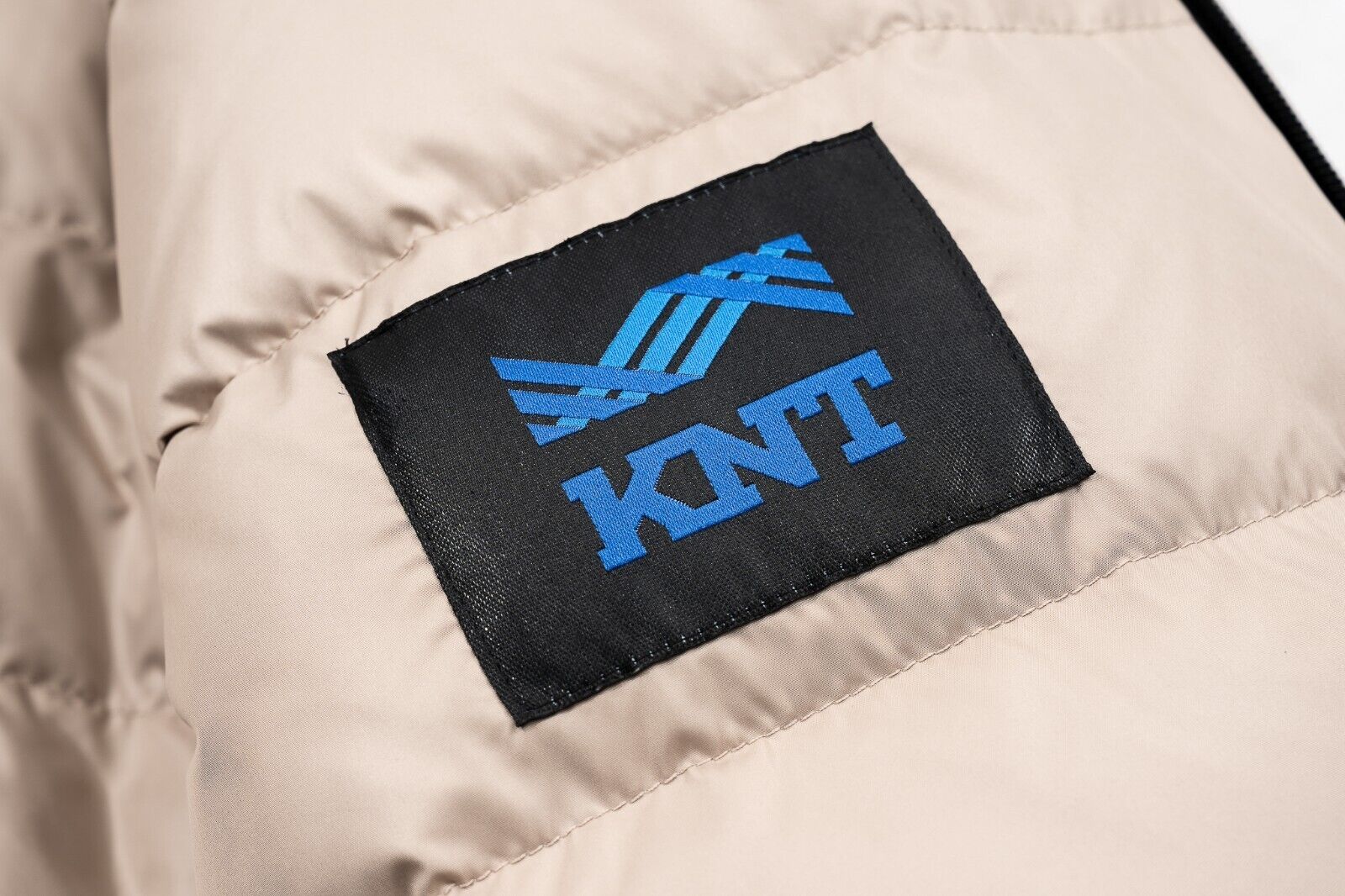 $2800 KITON KNT Ivory Puffer Goose Down Jacket Wool / Cashmere 38 US / 48 EU