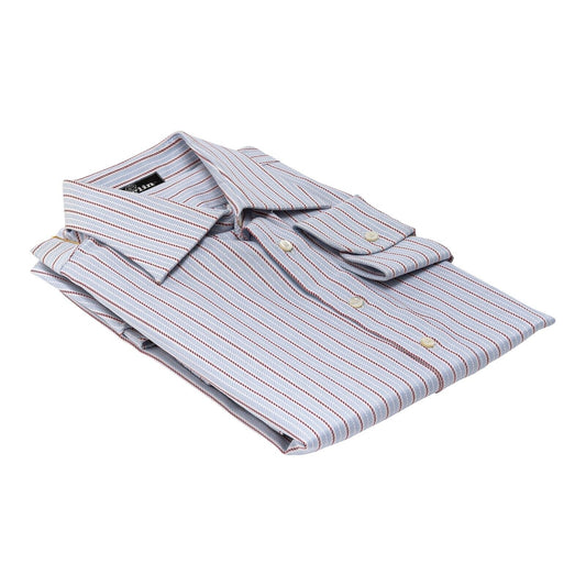 690$ LUXURY GERLIN Shirt Striped Heavy Cotton 16 - 41 6G BIJAN