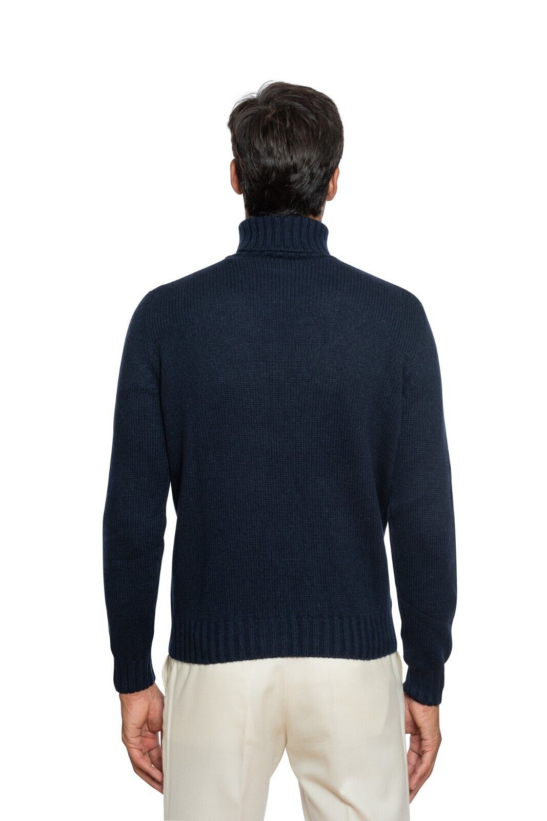 480$ DELLA CIANA CASHMERE Sweater Turtleneck Hot Air Ballon Merinos / Cashmere