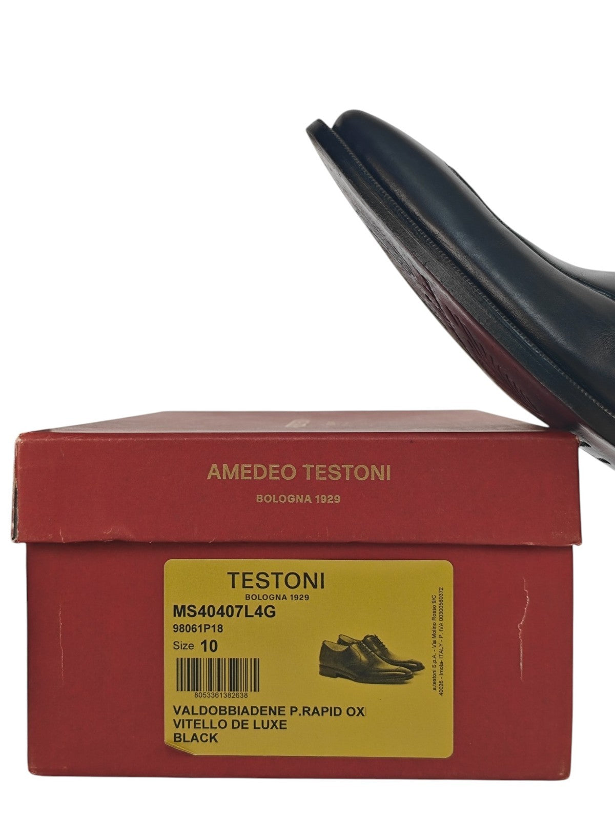 1400$ TESTONI " Valdobbiadene " PIUMA Oxford Shoes Calf 10 UK / 11 US / 44 IT