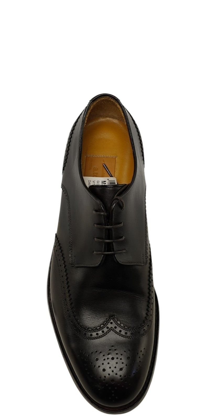 1450$ TESTONI GOODYEAR Construction Shoes Calf Brown Cigar 8 UK / 9 US / 42 IT