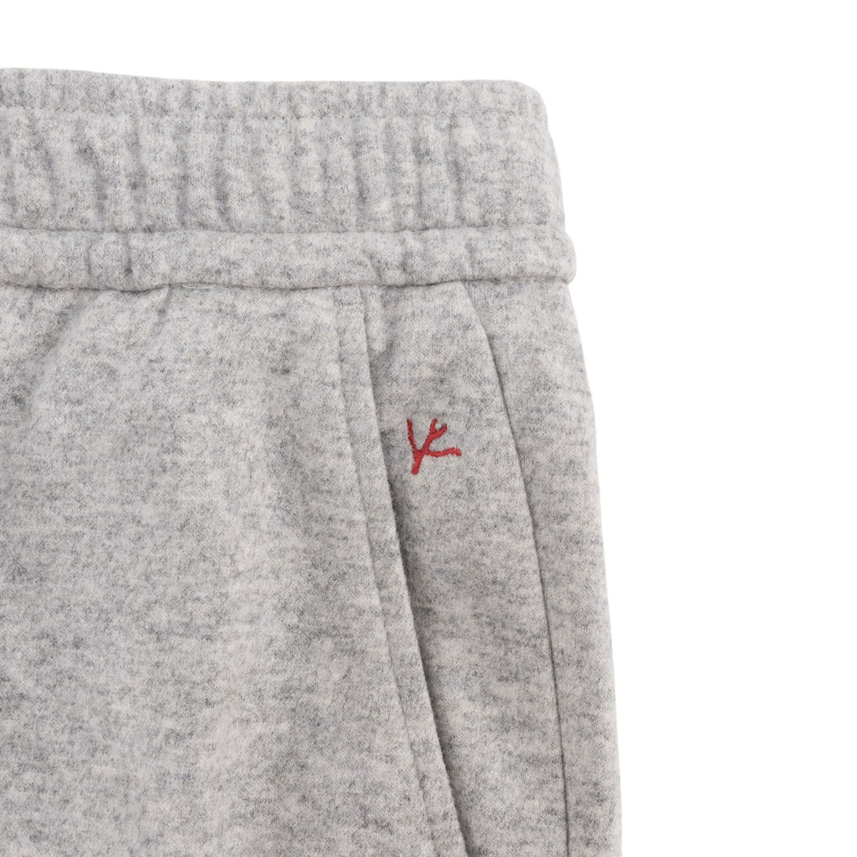 1450$ ISAIA Gray Drawstring Track Pant Wool /Cashmere Tapered Fit 36 US / 52 EU
