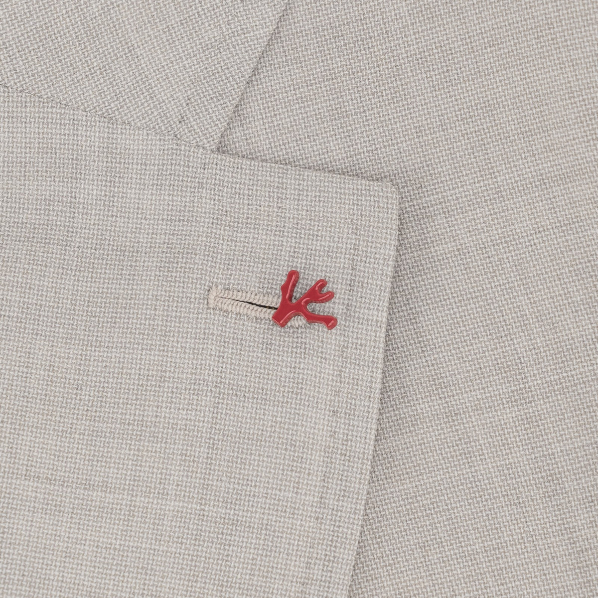 $6600 ISAIA NAPOLI "Domenico" Light Beige Suit Soft Wool 40 US / 50 EU 8R