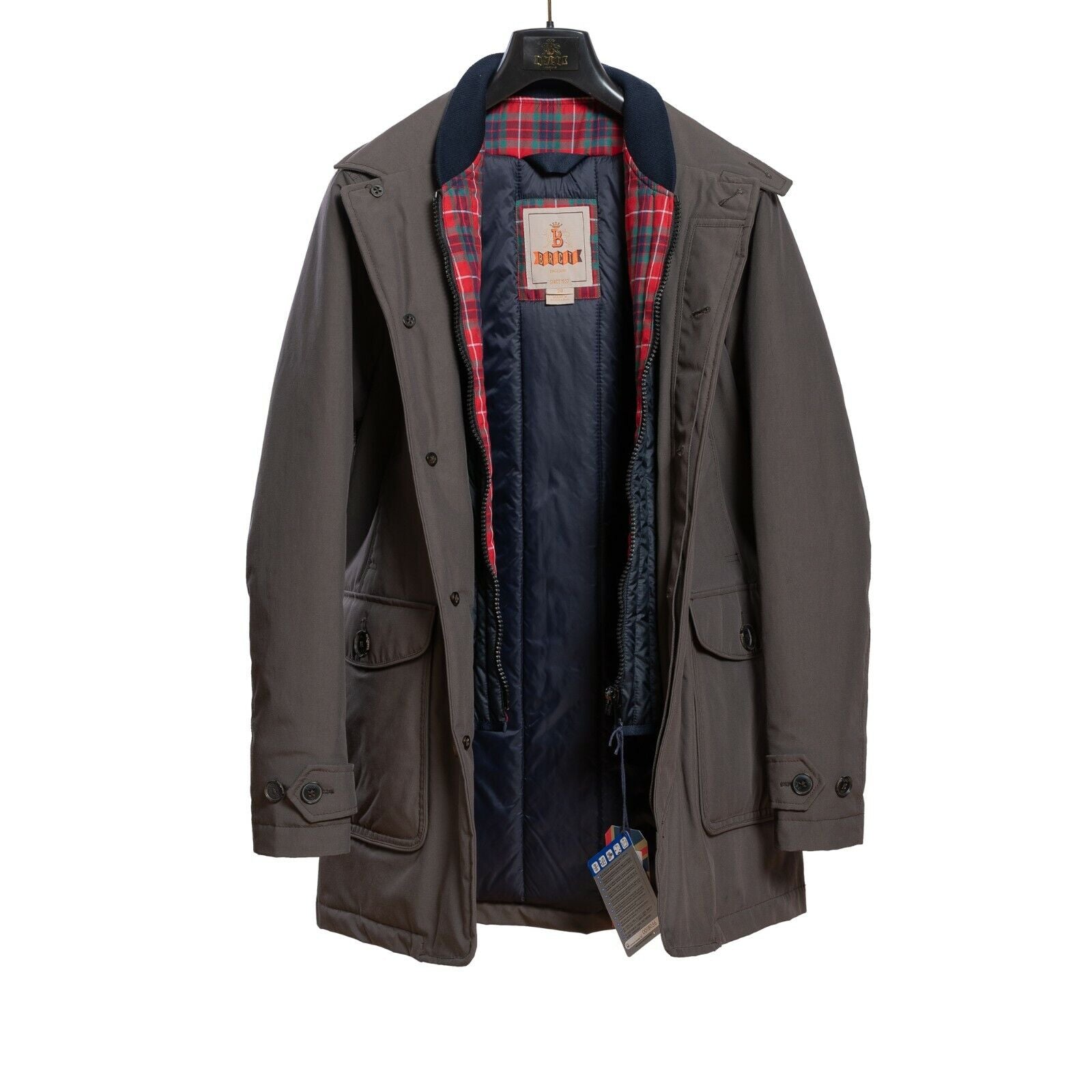 BARACUTA Winter Travel Jacket BARAPEL THERMORE Insulation Waterproof Slim Fit