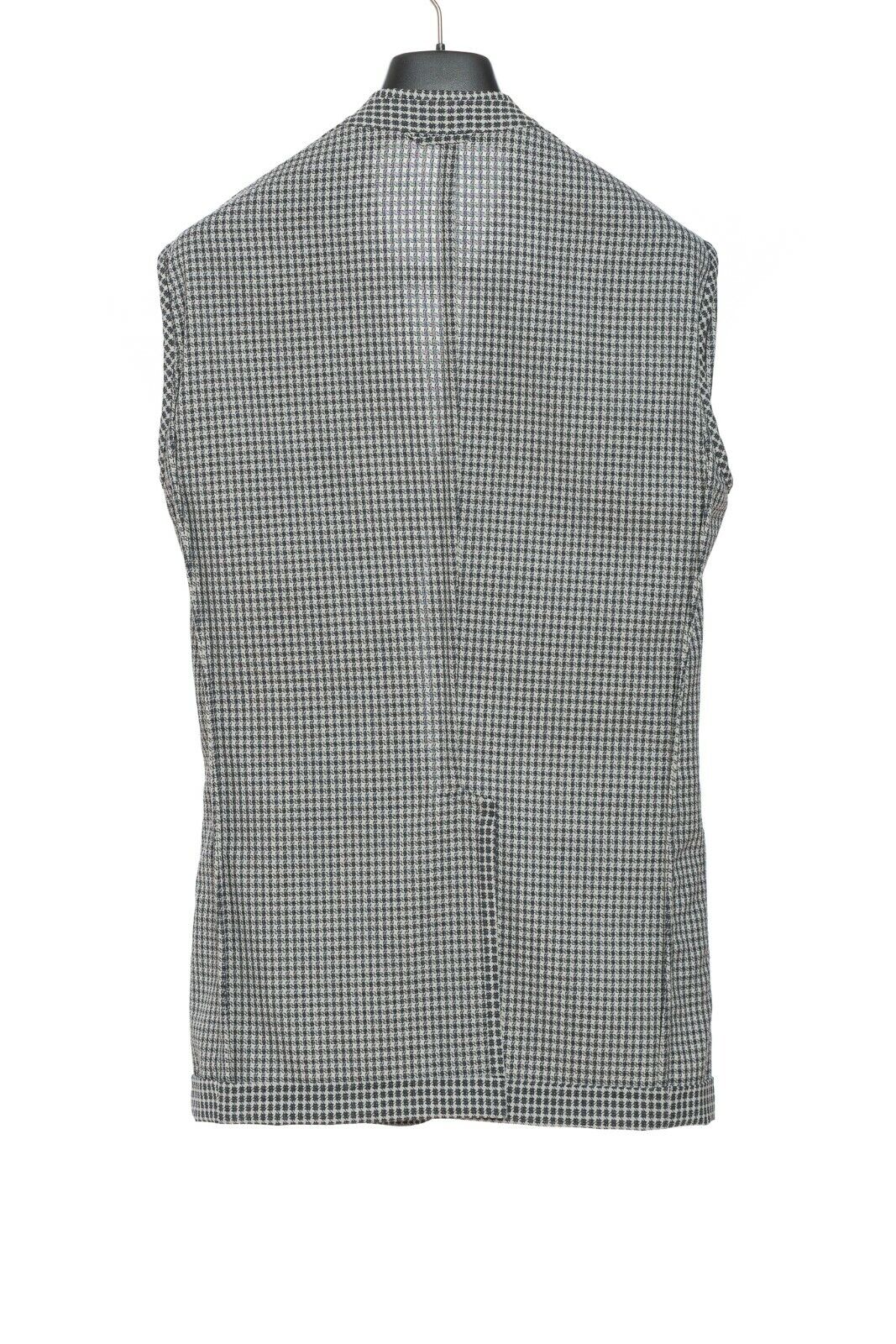 1700$ BELVEST Summer Jacket Medallion Ultra Light Wool Gray / Blue Drop 8 Slim