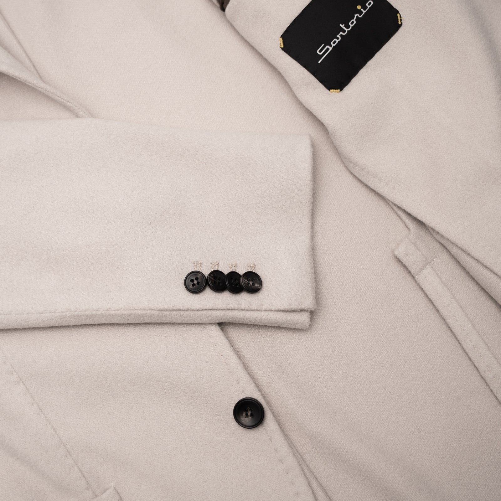 3200$ SARTORIO KITON NAPOLI Ivory Jacket Sport Coat 100% Cashmere