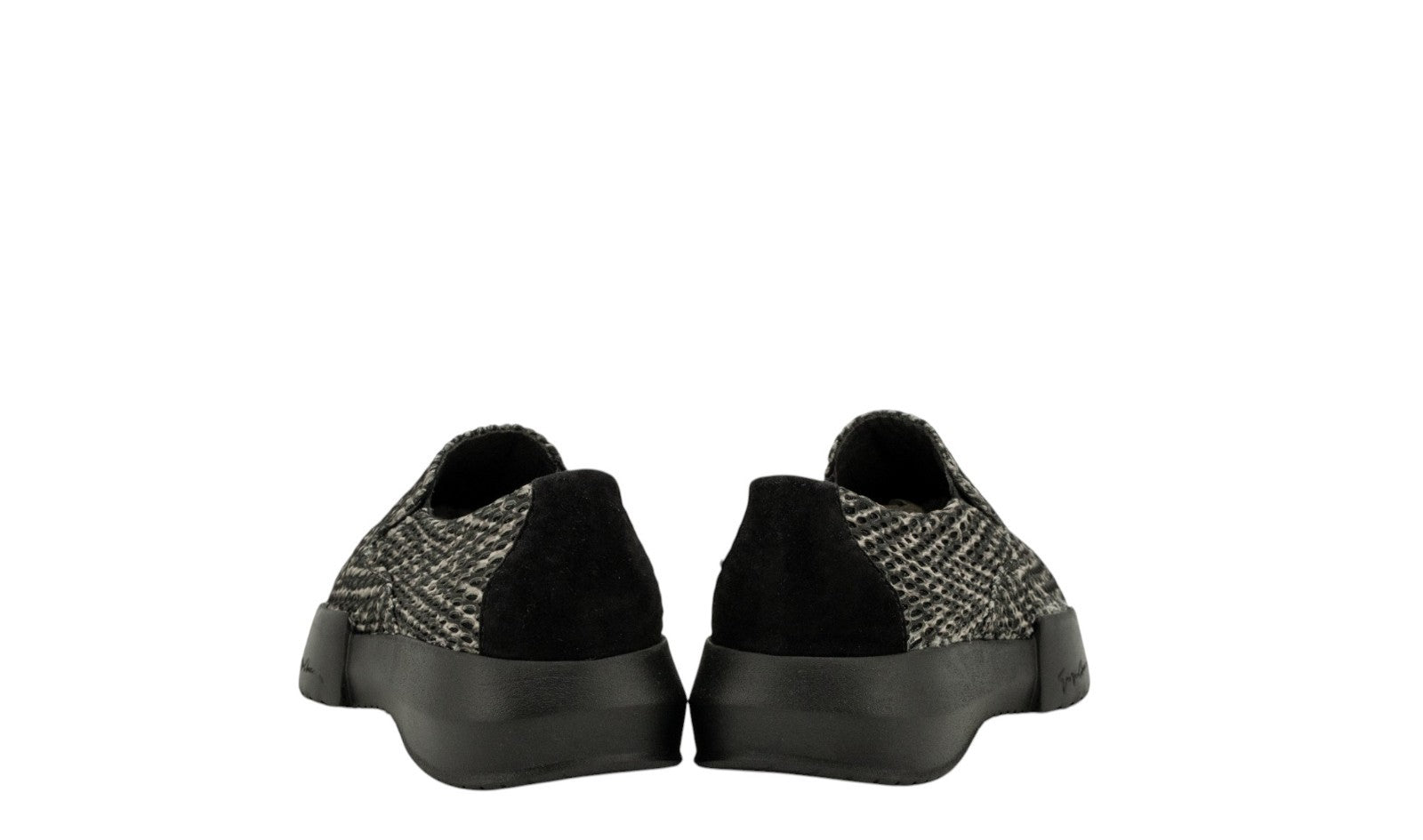 1150$ GIORGIO ARMANI Runway Shoes Woven Mesh Tech + Suede 5 UK / 6 US / 39 IT