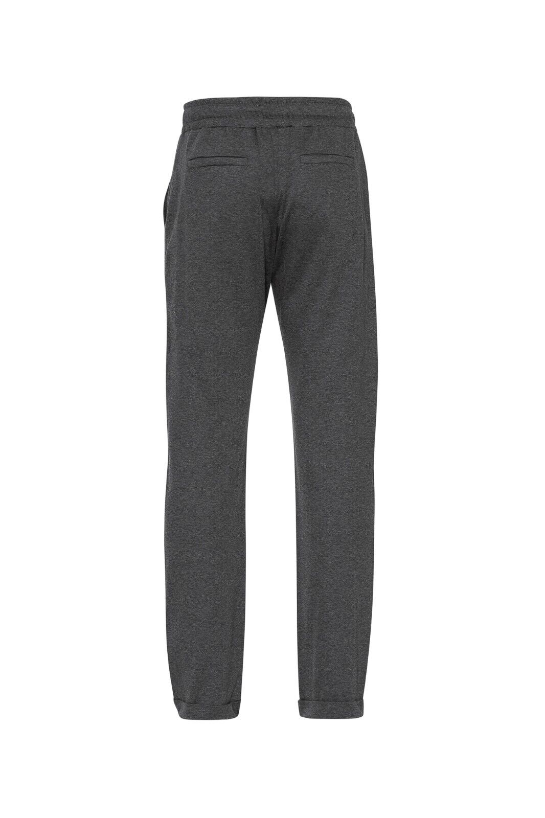 1100$ ISAIA NAPOLI Gray Trackpant Drawstring Jogging Pant Cotton Blend Size L