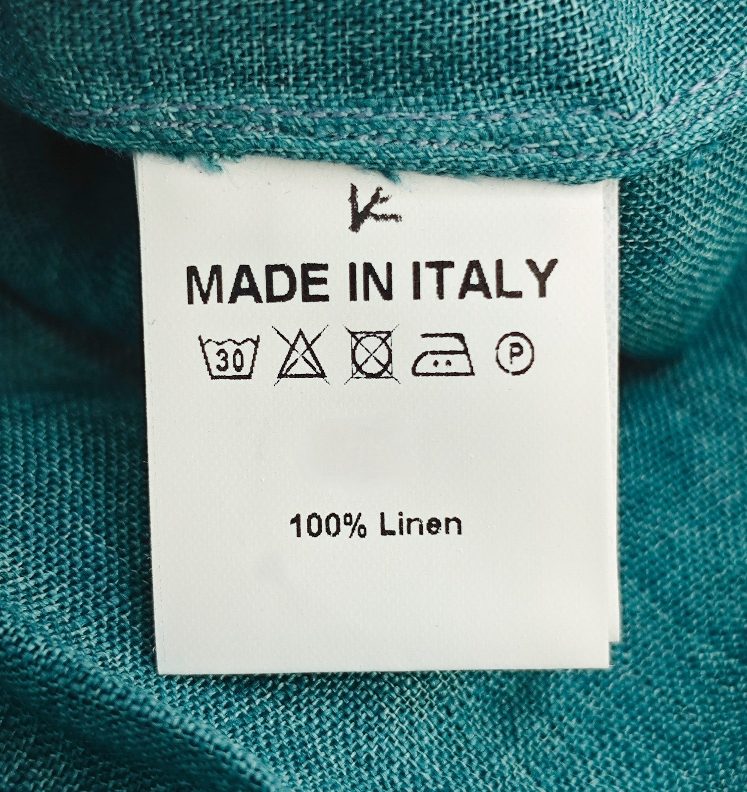 775$ ISAIA NAPOLI "Mix" Emerald Green Solid Dress Shirt Hand-Sewn 100% Linen