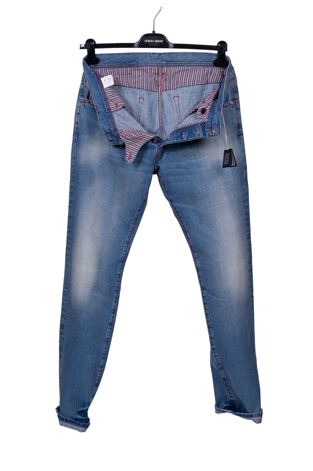 1500$ GERLIN Jeans Pant Cotton + Crocodile Tag 34 US / 50 EU BIJAN