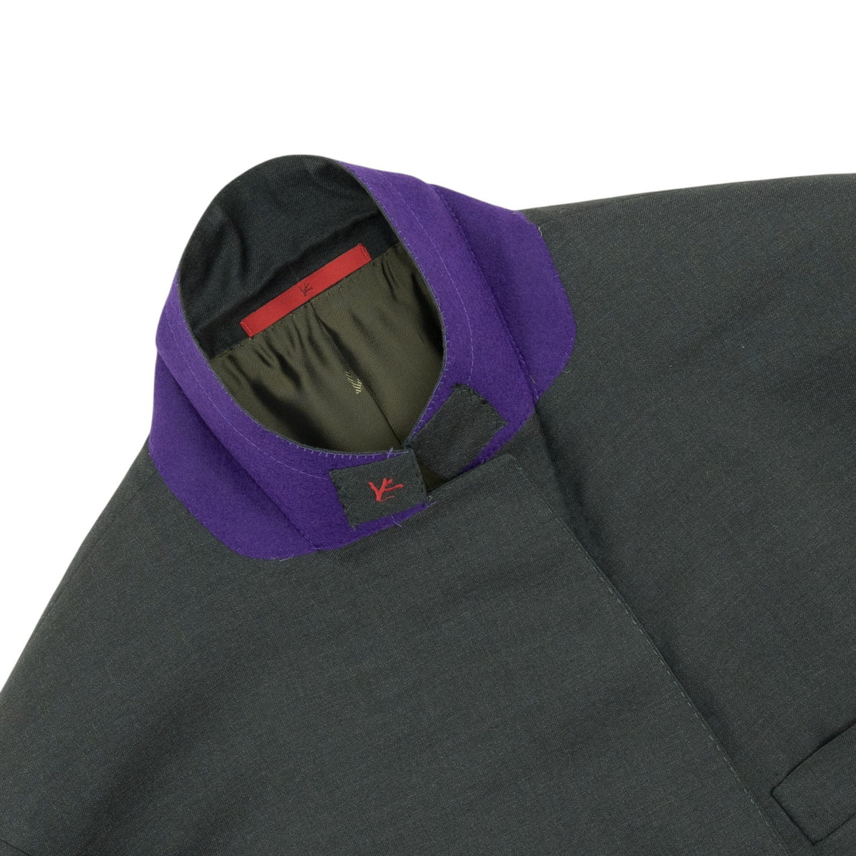 $7120 ISAIA "Gregorio" Gray Hand-Sewn Suit Fine Wool Aquaspider 46 US / 56 EU 7R