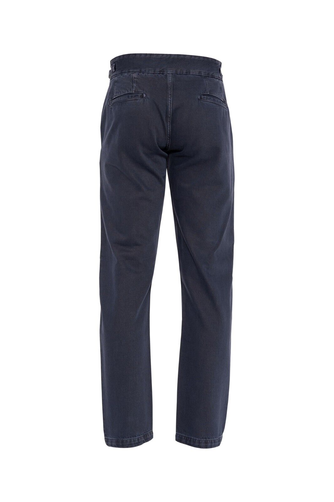 690$ ISAIA NAPOLI "CASALNUOVO" Trouser Blue Indigo Denim Jeans Pant Cotton