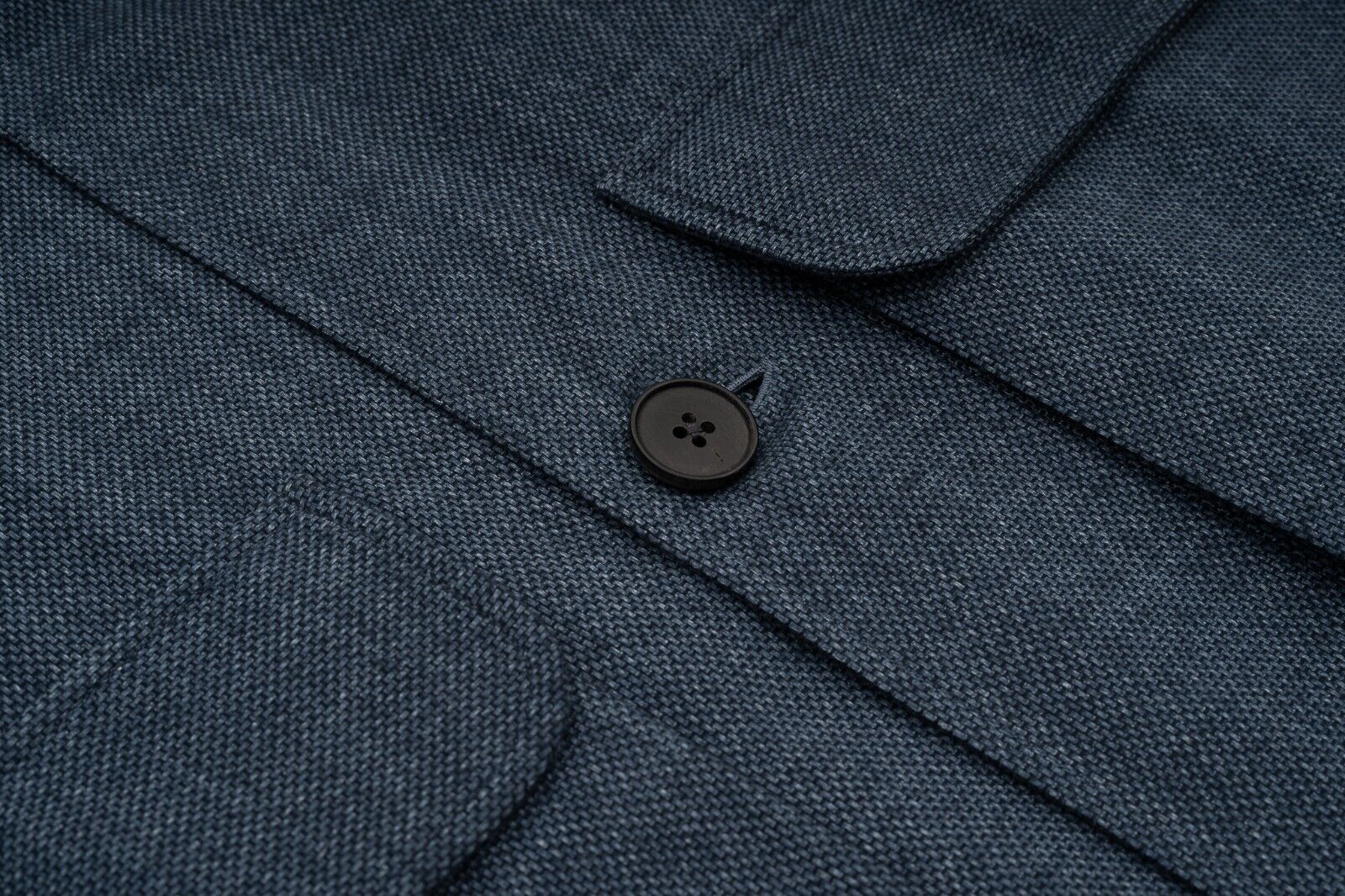 1400$ LUXURY MAROL BOLOGNA Safari Jacket Shirt Blue RIVA Cotton 15.5 - 39