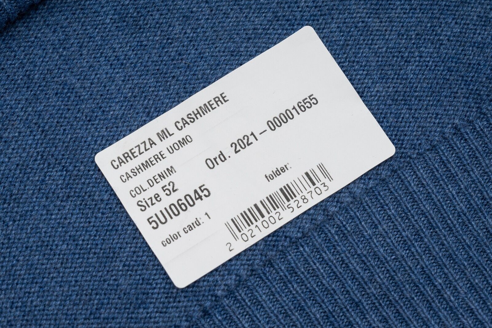 $2200 FEDELI CASHMERE "Carezza" Blue Cardigan Jacket 100% Cashmere 42 US / 52 EU