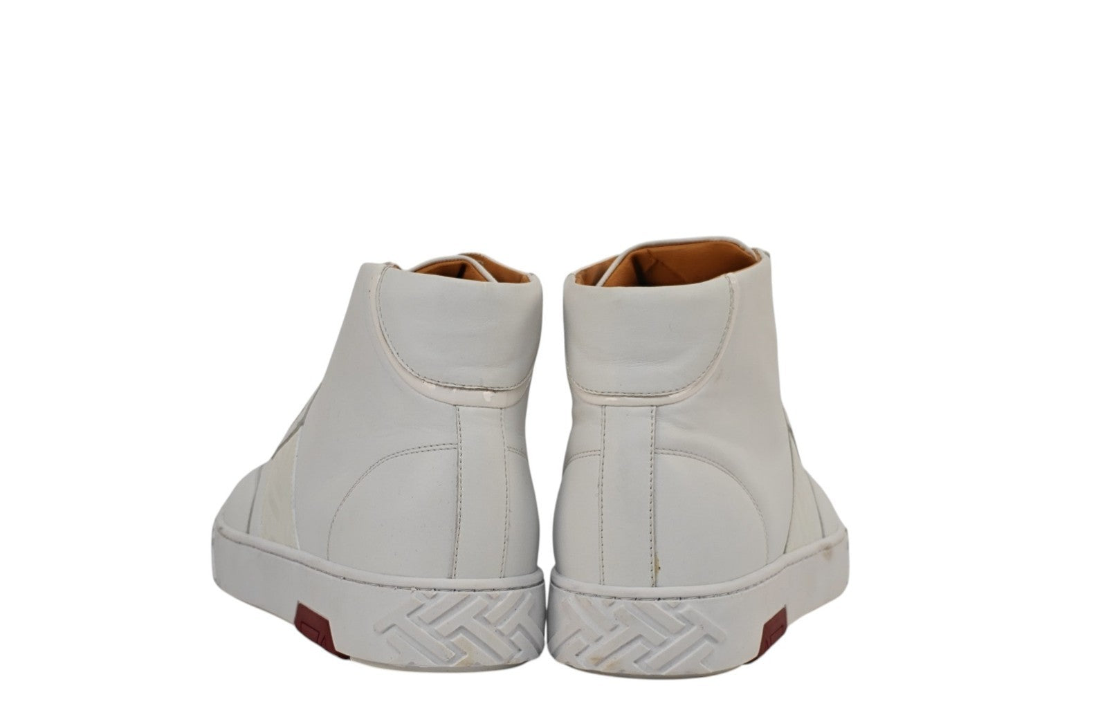 1100$ TESTONI Ravenna High Top Sneaker Nappa Leather 8 UK / 9 US / 42 IT