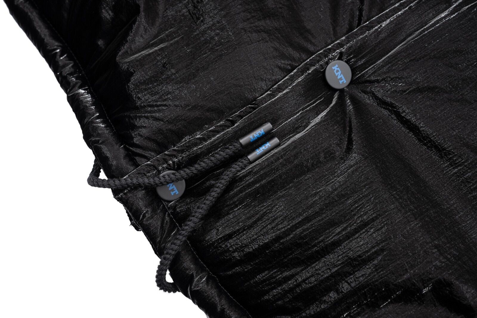 $1800 KITON KNT Black "Shiny Effect" Padded Puffer Jacket Coat - PA